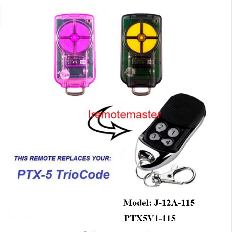 Do zdalnej wymiany drzwi bramy PTX5 V1 TrioCode 433.92MHz Rolling Code